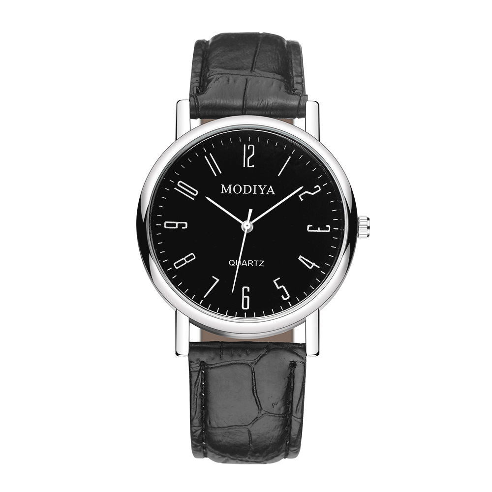 Leather Watch Band Men - Luxury Leather Strap Analog Watches Men