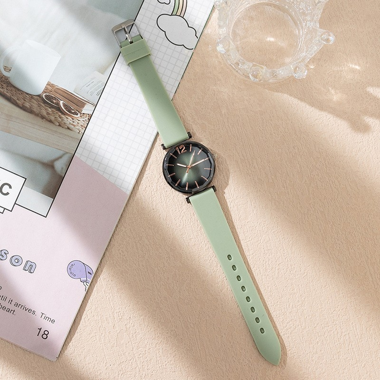 Fashion Ladies Watch Sports Si - огляд і ціна Silicone Band Women