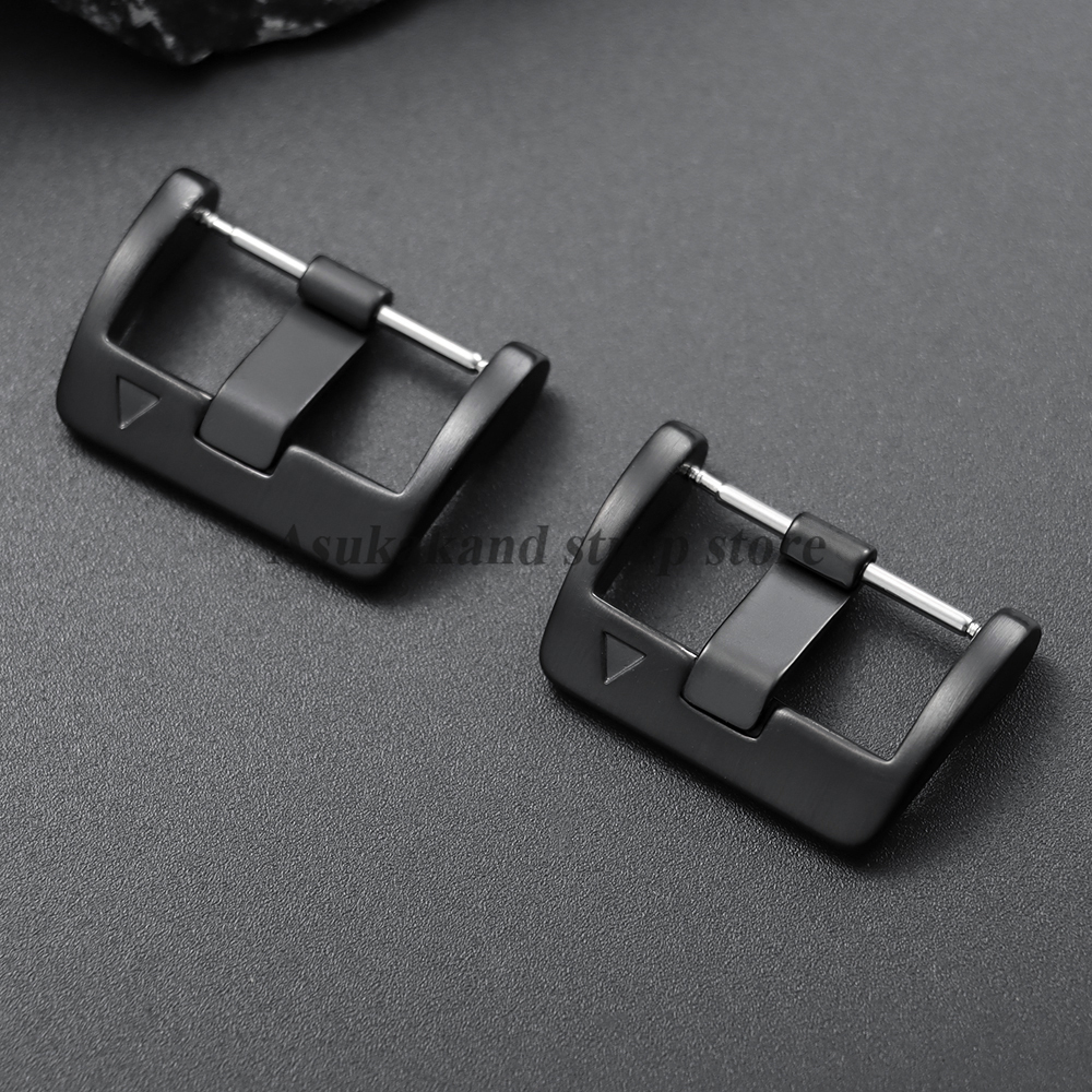 Black Stainless Steel Watch Bu - огляд і ціна Silicone Watch Band 22Mm