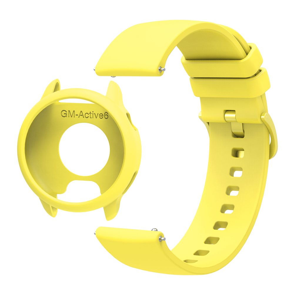 1Set Silicone Case+Strap For G - огляд і ціна Silicone Watch Band 22Mm