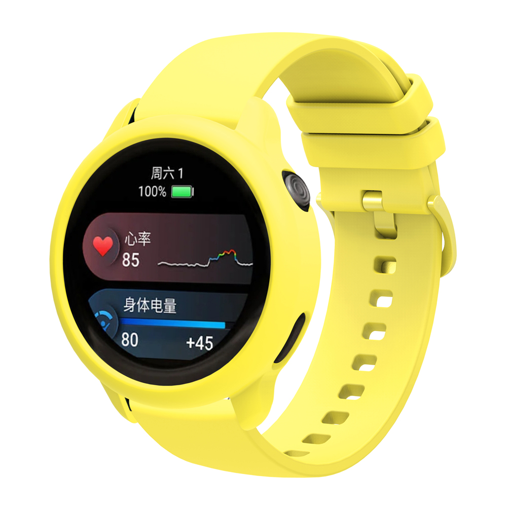 1Set Silicone Case+Strap For G - огляд і ціна Silicone Watch Band 22Mm