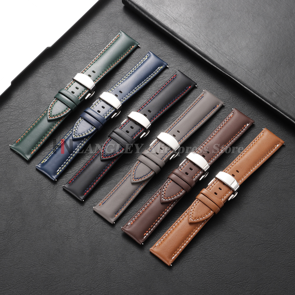 Calfskin Genuine Leather Watch - огляд і ціна Rubber Strap Diver