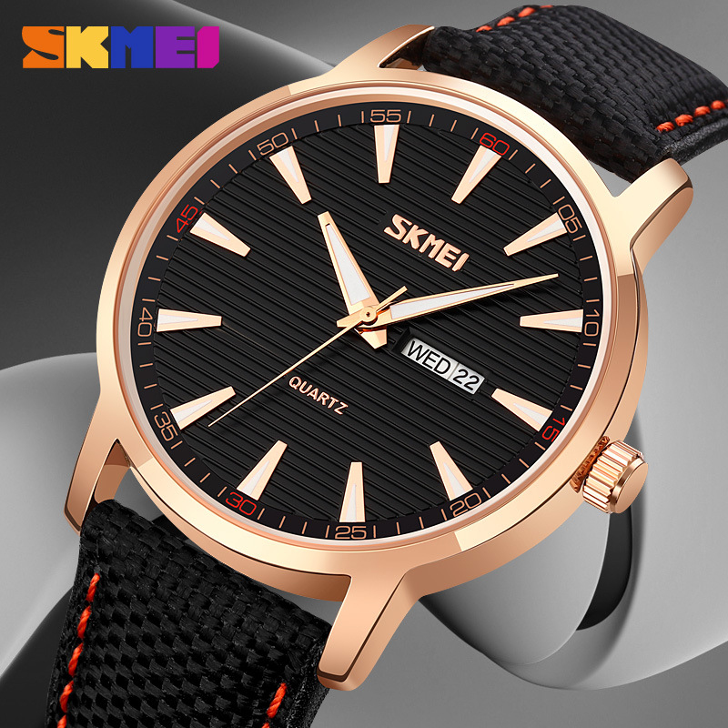 SKEMI Multifunctional Waterpro - огляд і ціна Canvas Strap Watch