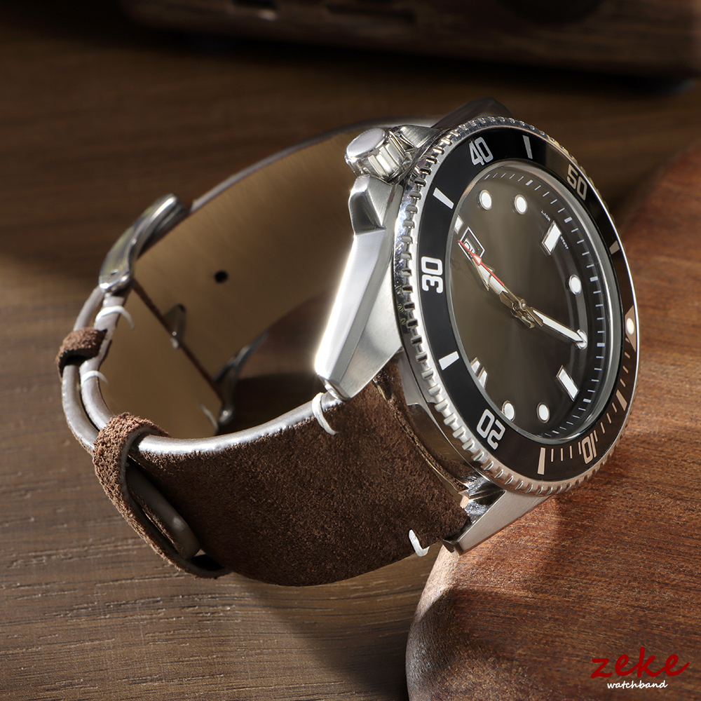 20mm 22mm Wristband Quick Rele - огляд і ціна Suede Strap Watch