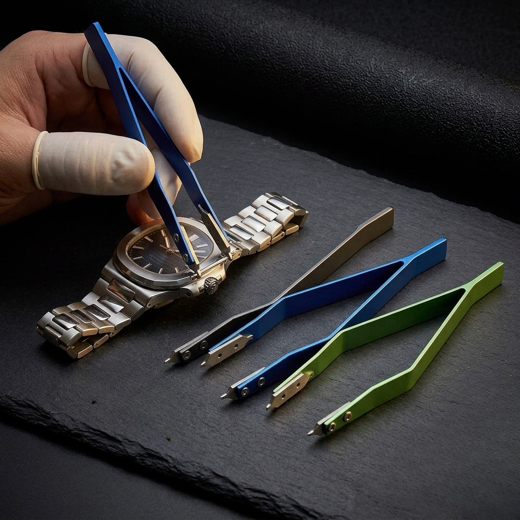 Professional Stainless Steel V - огляд і ціна Spring Bar Tool Set