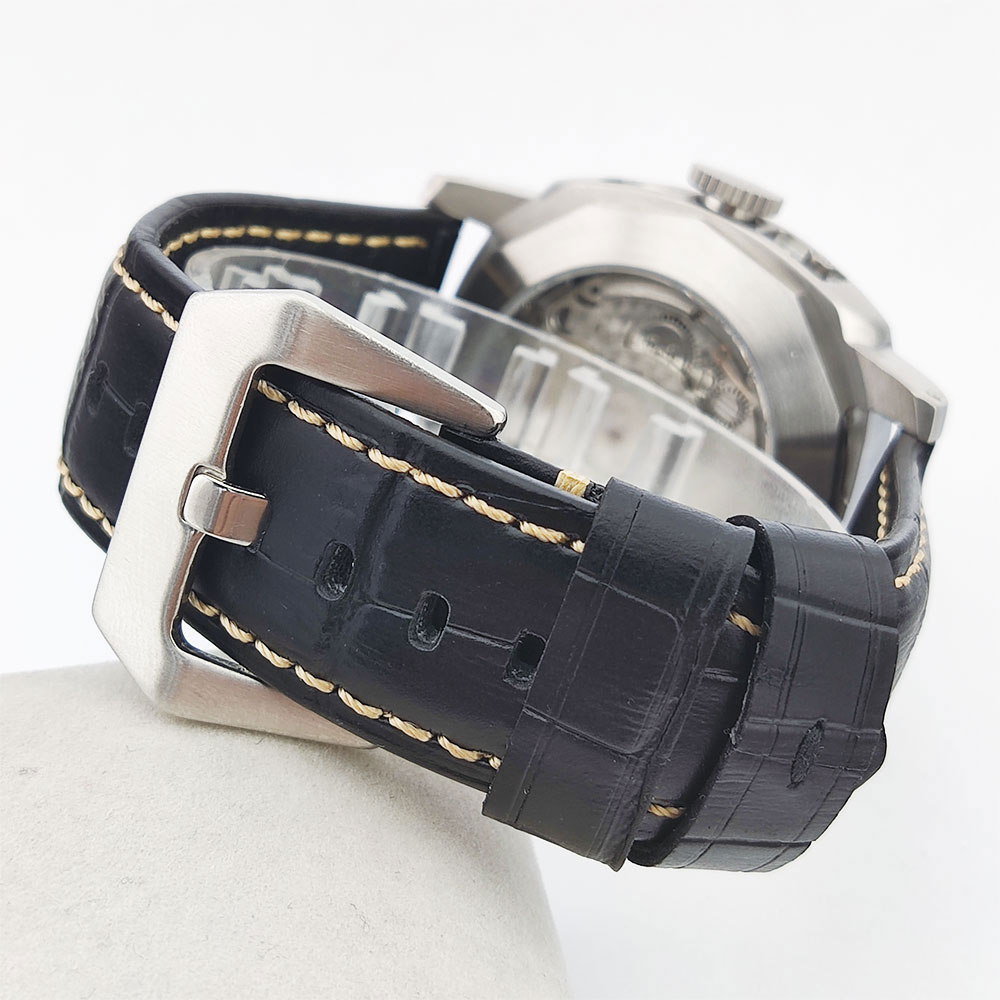 44mm Men's watch Seagull st255 - огляд і ціна Stainless Bracelet Diver