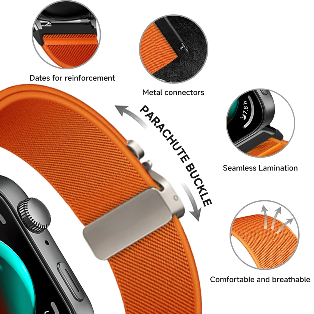 Parachute Buckle Nylon Band fo - огляд і ціна Parachute Strap Elastic