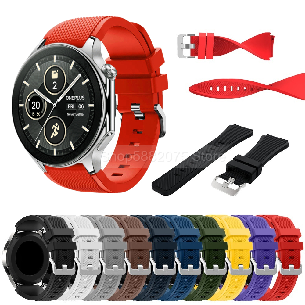 22mm Silicone Strap For OPPO W - огляд і ціна Silicone Watch Band 22Mm