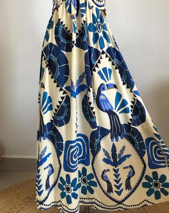 Summer Dress Woman  Vintage Tr - огляд і ціна Tropic Strap Vintage