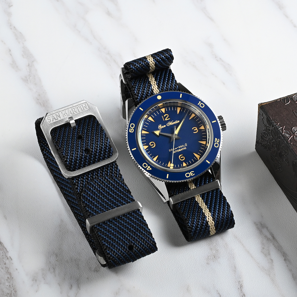 San Martin High Quality 20mm U - огляд і ціна Nato Strap Nylon