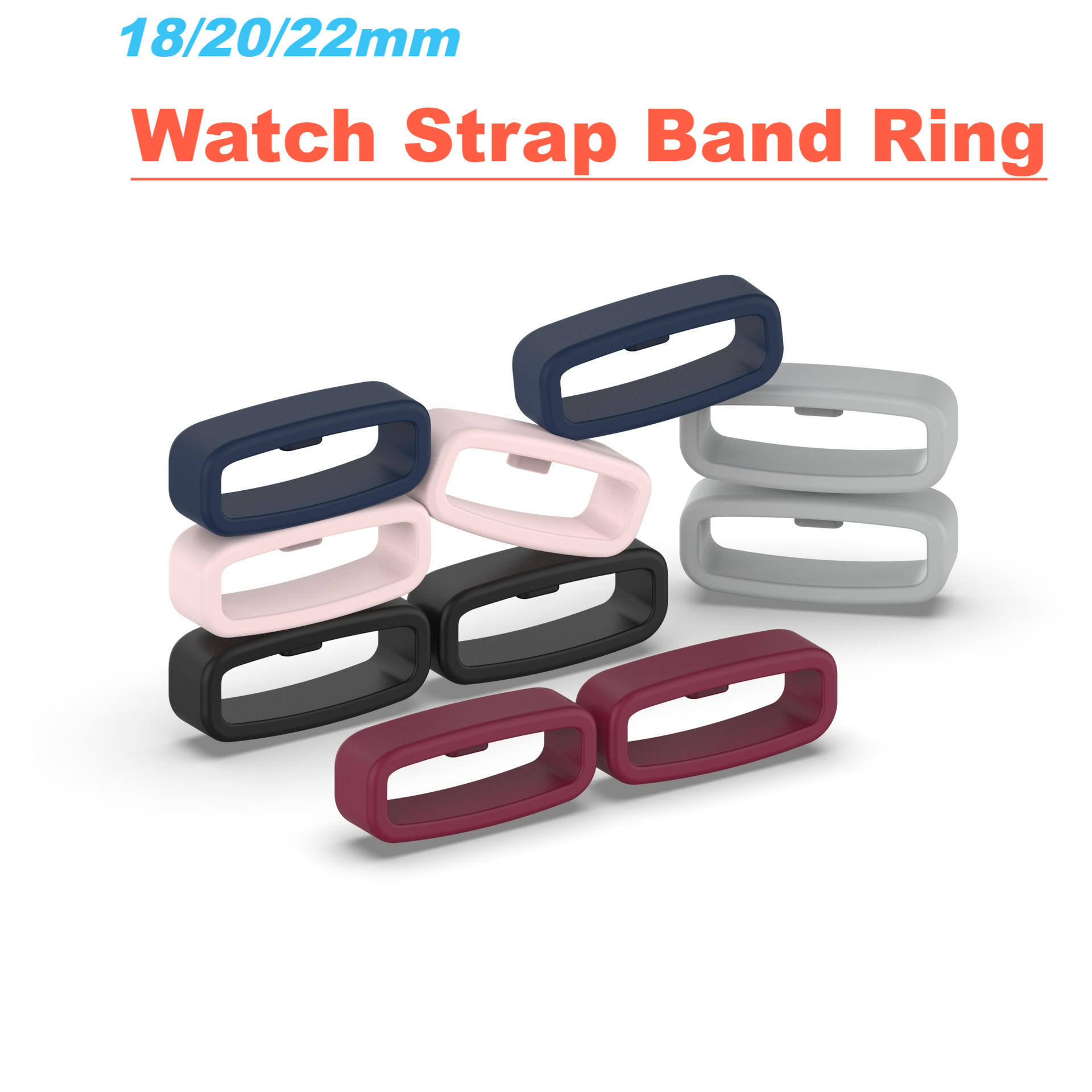 ​Rubber Watch Strap Band Keepe - огляд і ціна Silicone Watch Band 22Mm