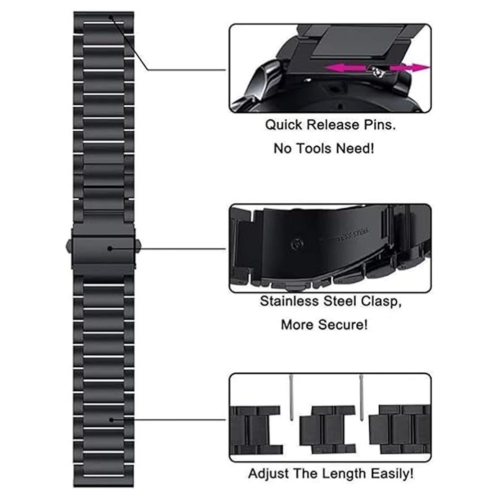 Luxurious Bands for Redmi Watc - огляд і ціна Butterfly Clasp Deployant