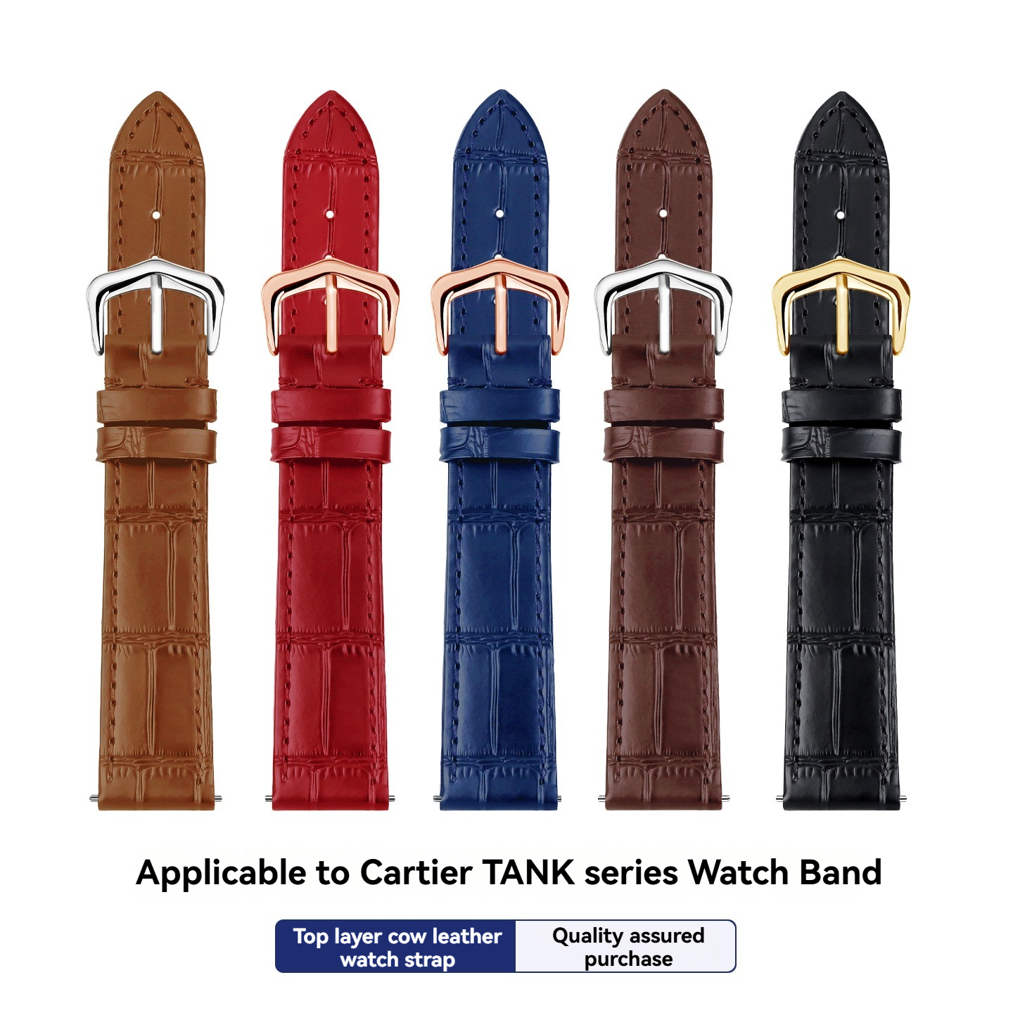 15mm 17mm 18mm 20mm Genuine Le - огляд і ціна Leather Strap Quick Release