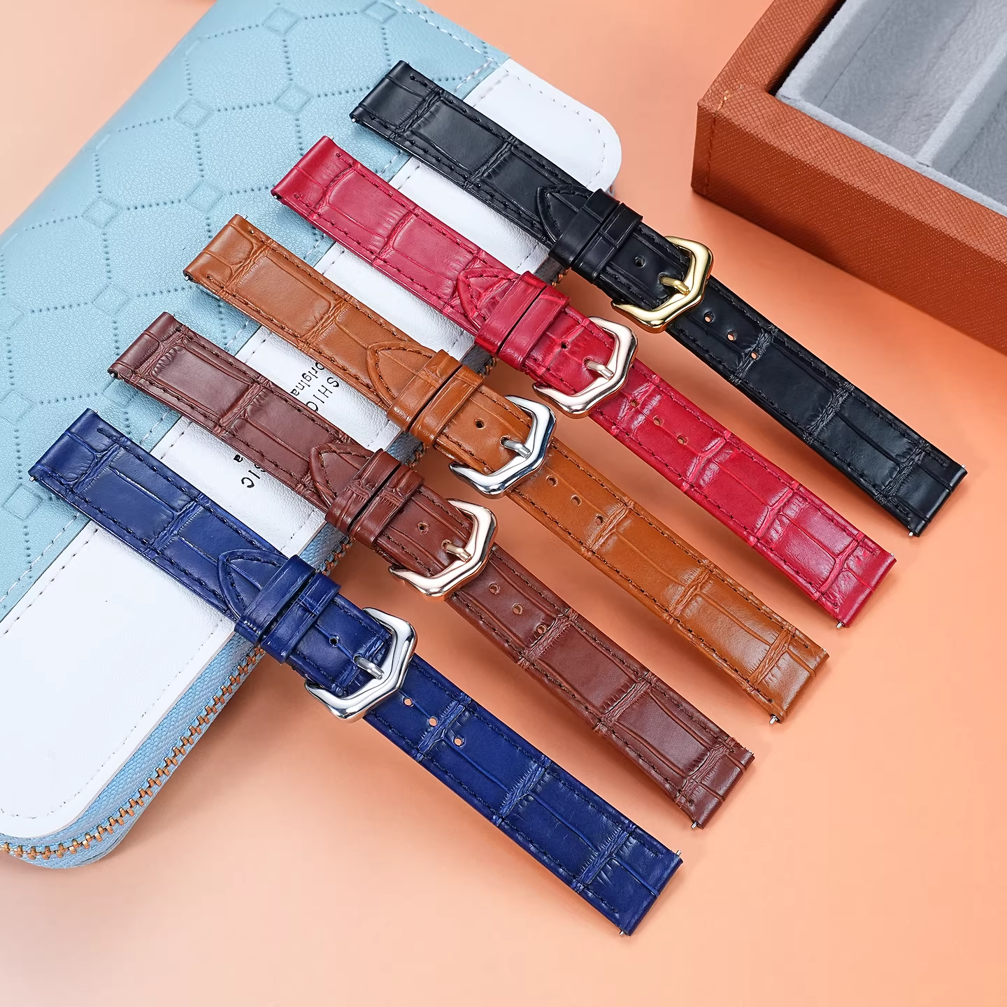 15mm 17mm 18mm 20mm Genuine Le - огляд і ціна Leather Strap Quick Release