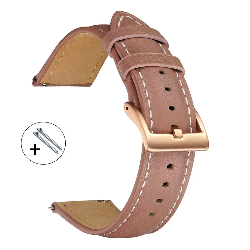 14mm 16mm 18mm 20mm 22mm Genui - огляд і ціна Leather Strap Quick Release