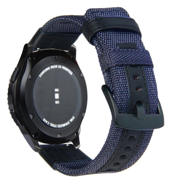 24MM Nylon Watch Band For TicW - огляд і ціна Canvas Strap Watch