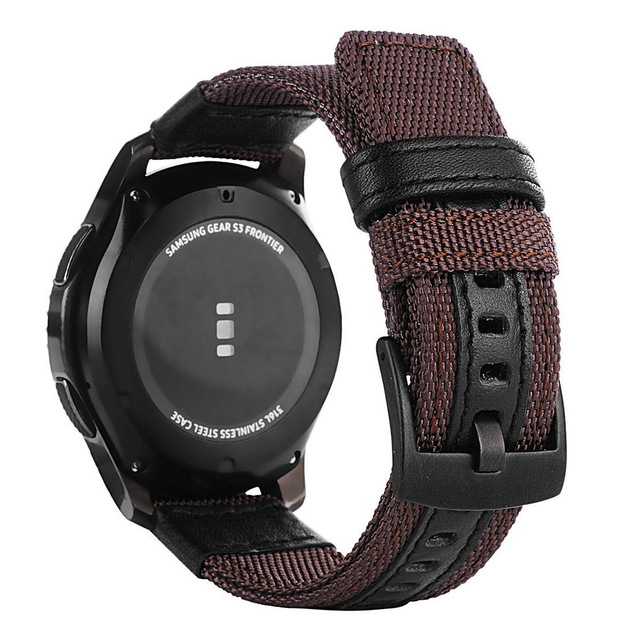 24MM Nylon Watch Band For TicW - огляд і ціна Canvas Strap Watch