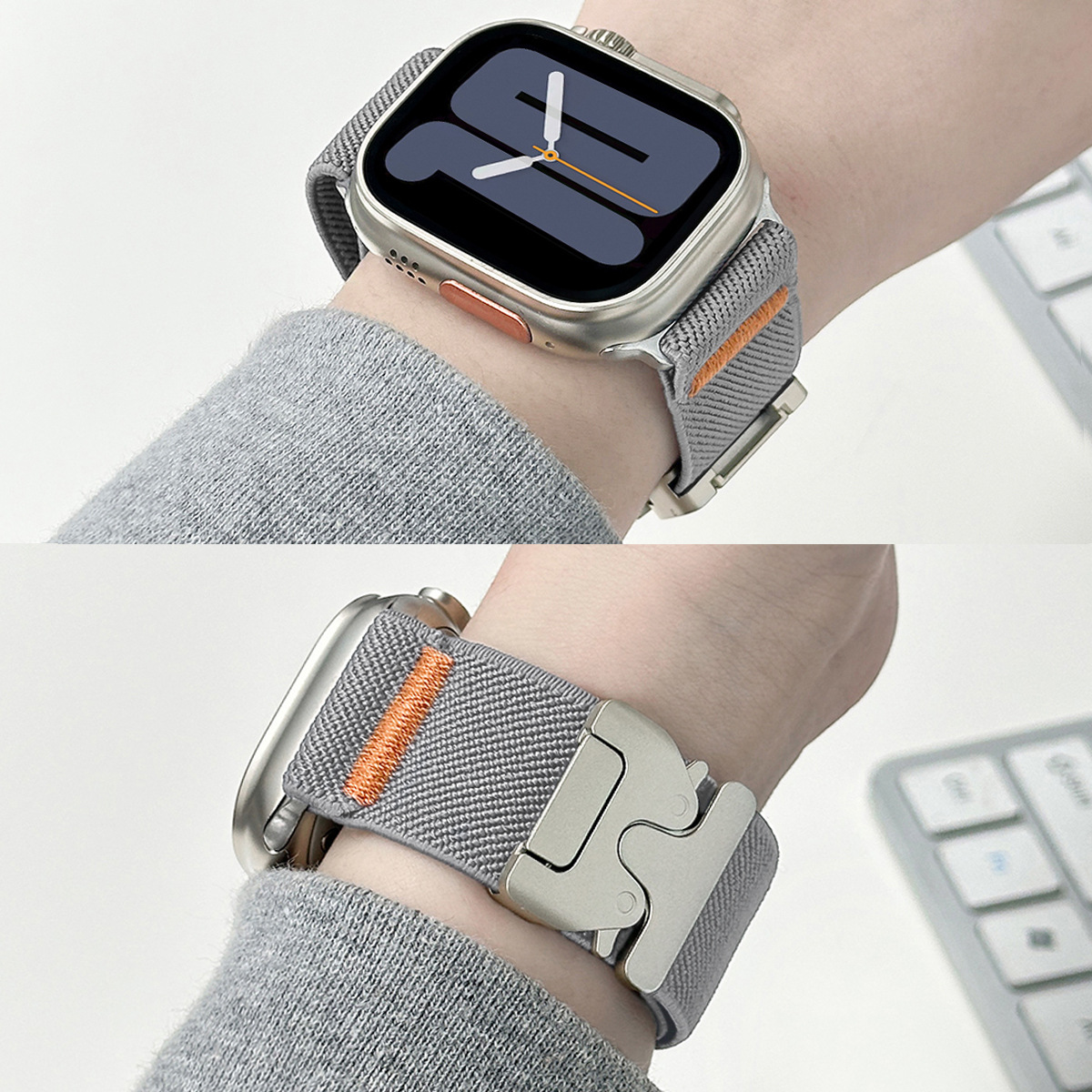 For Apple Watch Band Nylon Ela - огляд і ціна Parachute Strap Elastic