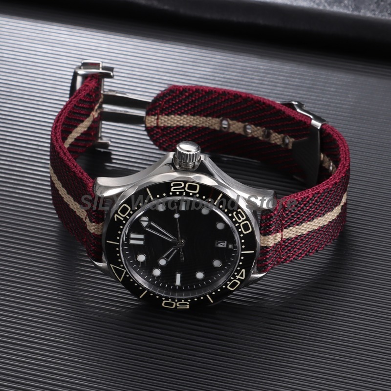 Woven Canvas Fabric Watch Band - огляд і ціна Canvas Strap Watch