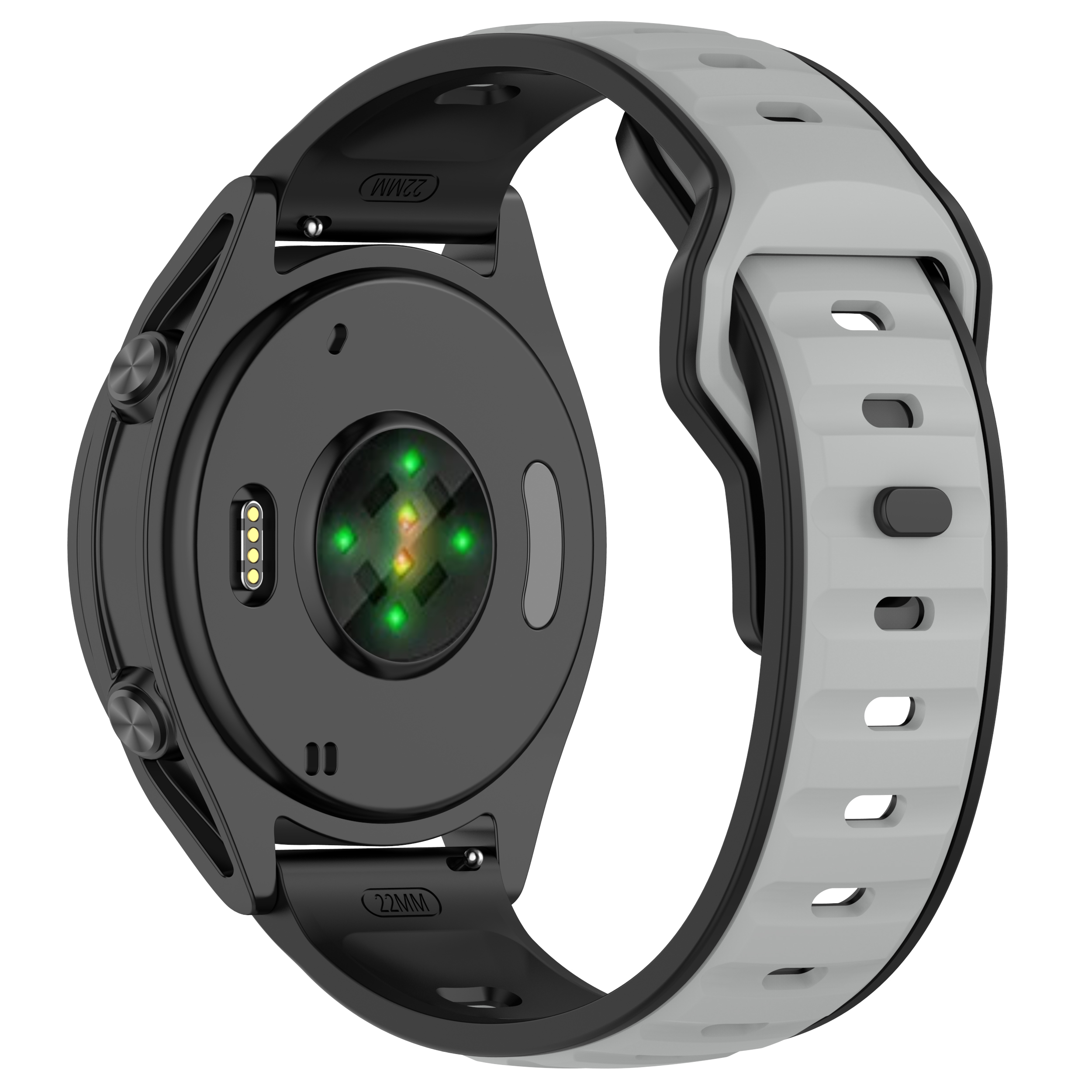 20 22mm Silicone Strap For Pol - огляд і ціна Silicone Watch Band 22Mm
