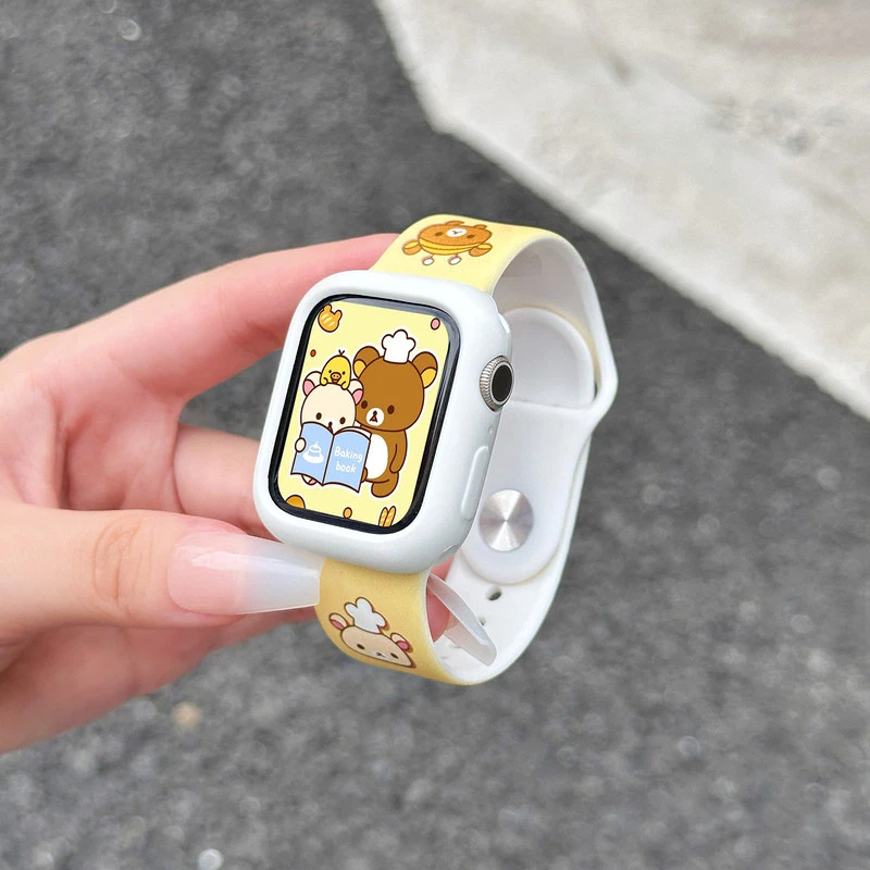 Cute Rilakkuma Print Silicone  - огляд і ціна Silicone Band Women