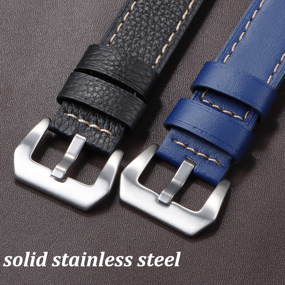 18mm 20mm 22mm 24mm Genuine Le - огляд і ціна Suede Strap Watch