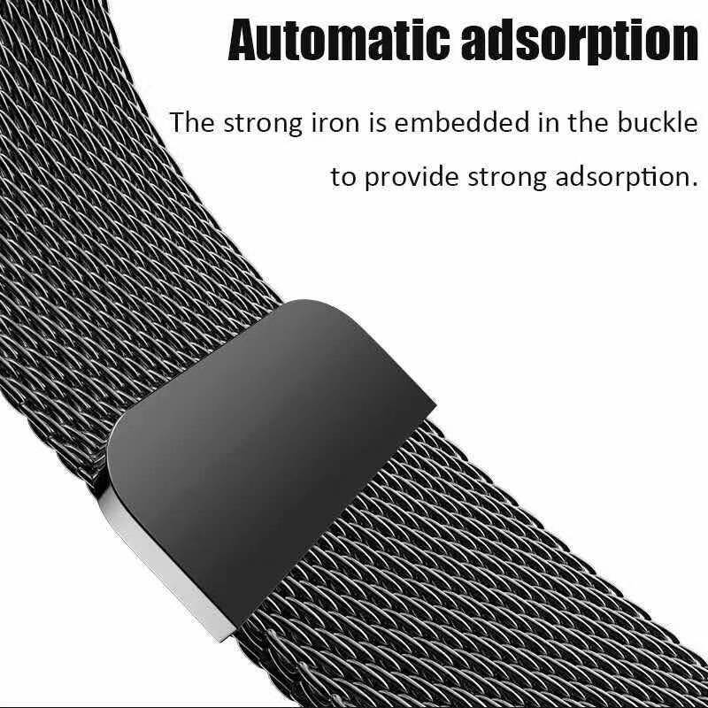 Strap For Xiaomi Mi Band 8 9 a - огляд і ціна Milanese Loop Magnetic