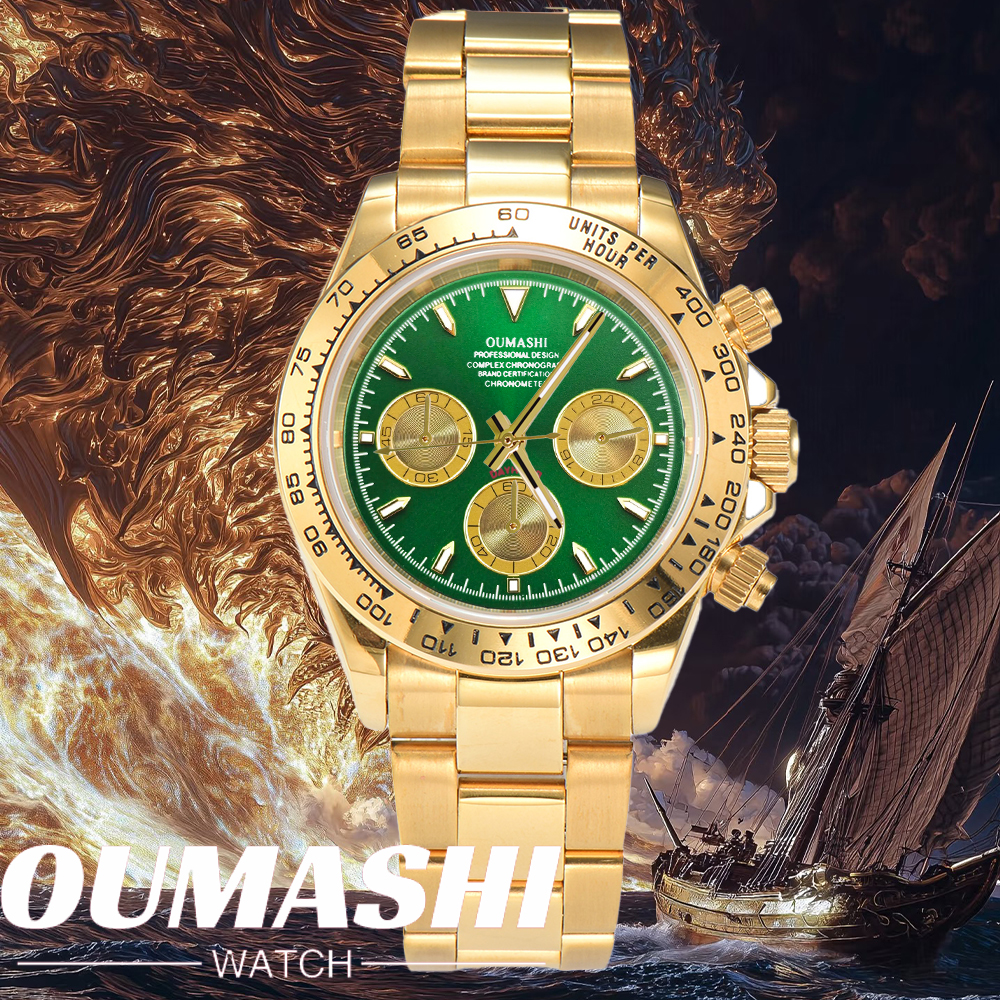 customized 39mm VK63 Watch Men - огляд і ціна Stainless Bracelet Diver
