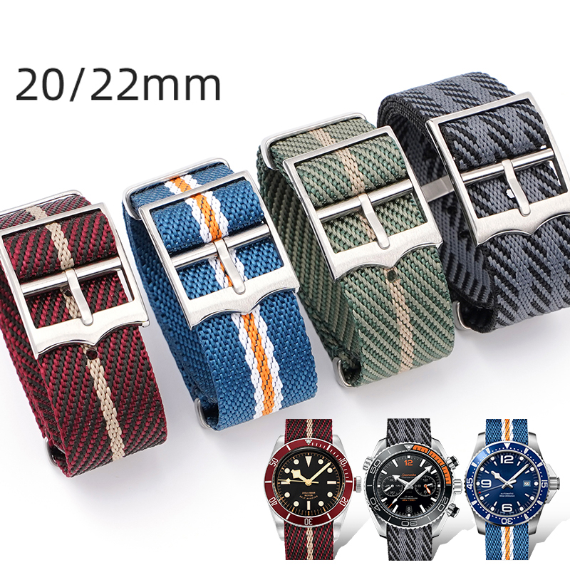 20mm 22mm Weave Canvas Nylon S - огляд і ціна Nato Strap Nylon