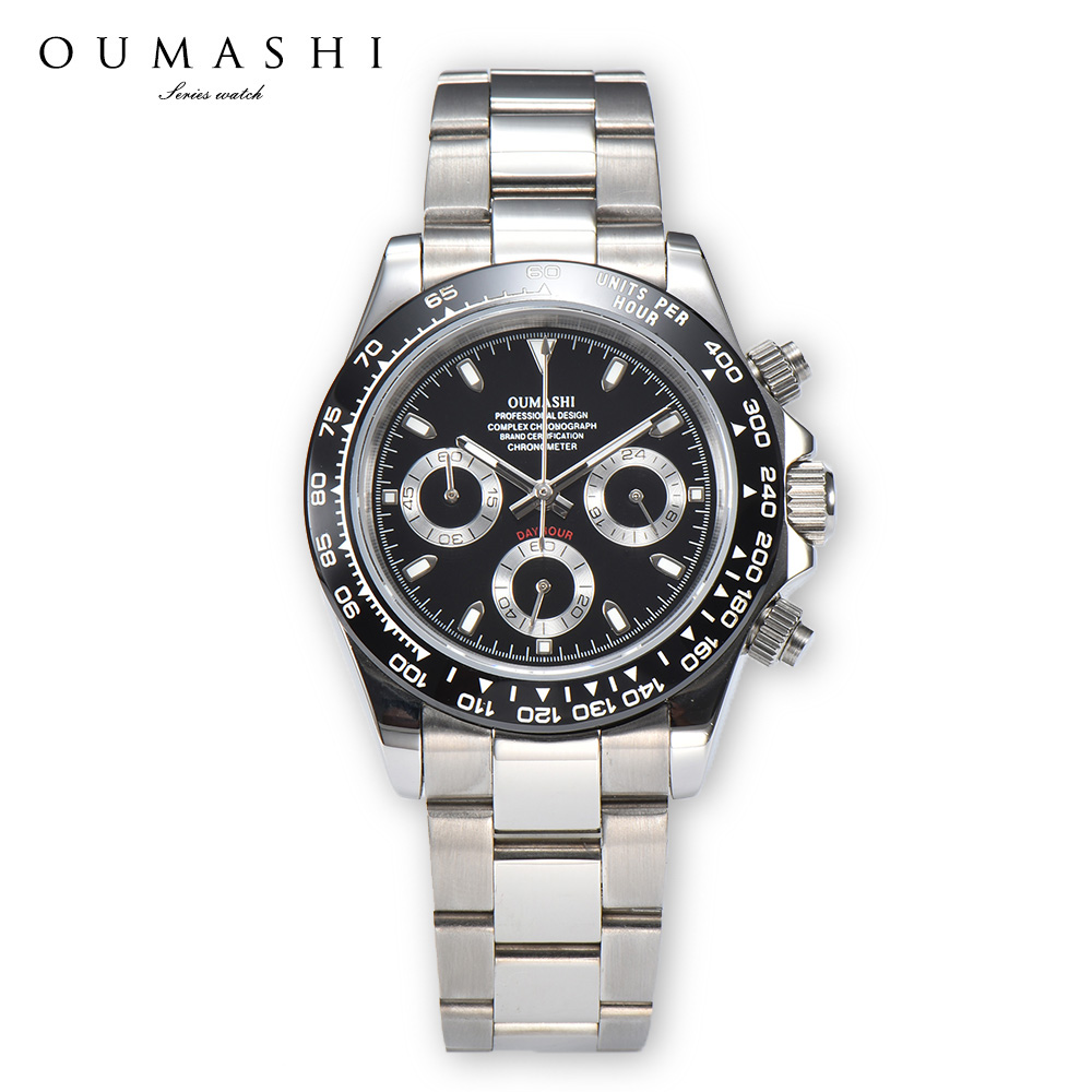 Men's watch VK63 Quartz moveme - огляд і ціна Stainless Bracelet Diver
