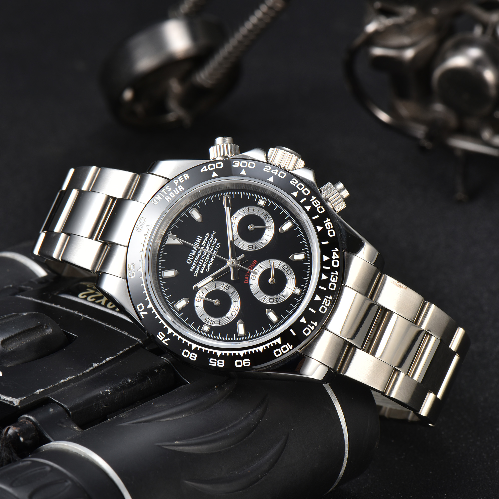 Men's watch VK63 Quartz moveme - огляд і ціна Stainless Bracelet Diver