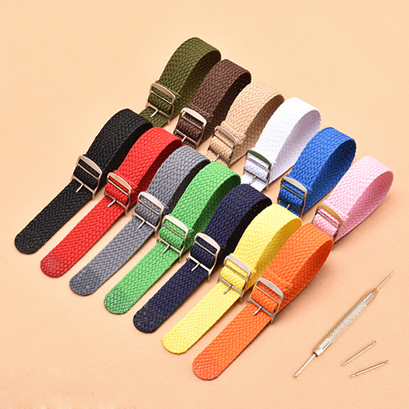 Nylon Weave Watch Strap for Pe - огляд і ціна Perlon Strap Woven