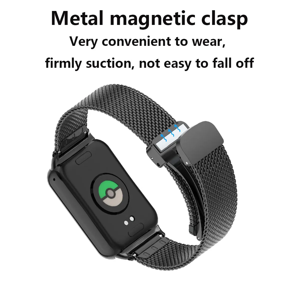 Suitable for Xiaomi band 8pro  - огляд і ціна Mesh Strap Metal