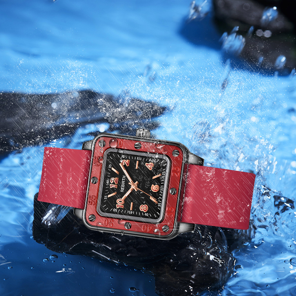 Square Silicone Band Women Wat - огляд і ціна Silicone Band Women