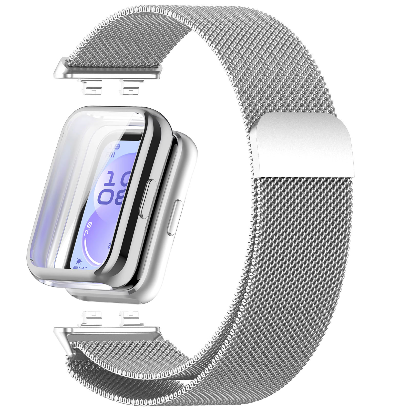 2in1 Strap Case For Huawei Ban - огляд і ціна Milanese Loop Magnetic