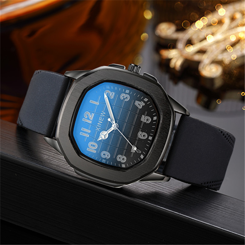 1pc / lot Original XINEW Brand - огляд і ціна Leather Watch Band Men