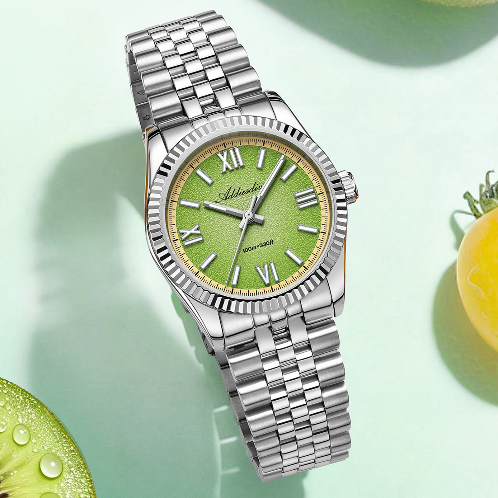 ADDIESDIVE Hight Quality Sapph - огляд і ціна Stainless Bracelet Diver