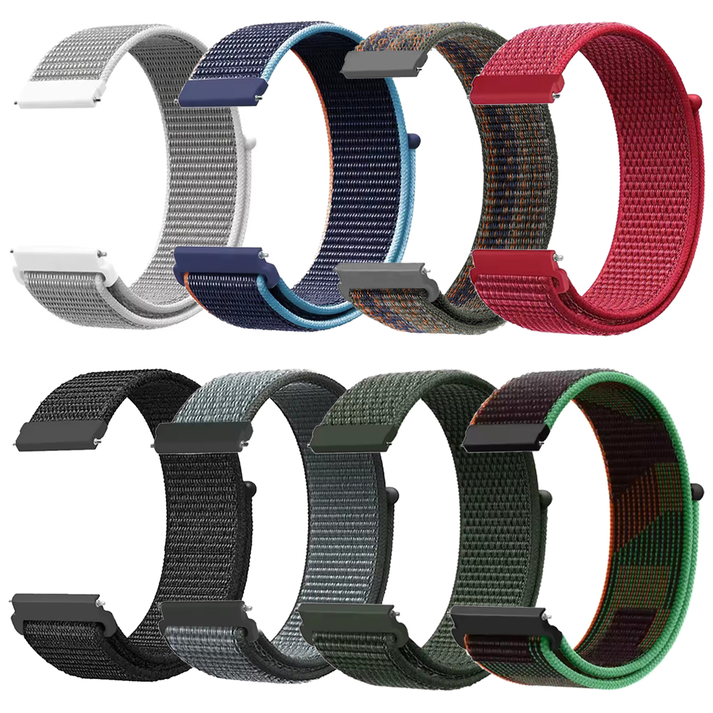 2Pcs 22mm Nylon Sport Strap Fo - огляд і ціна Sport Loop Velcro