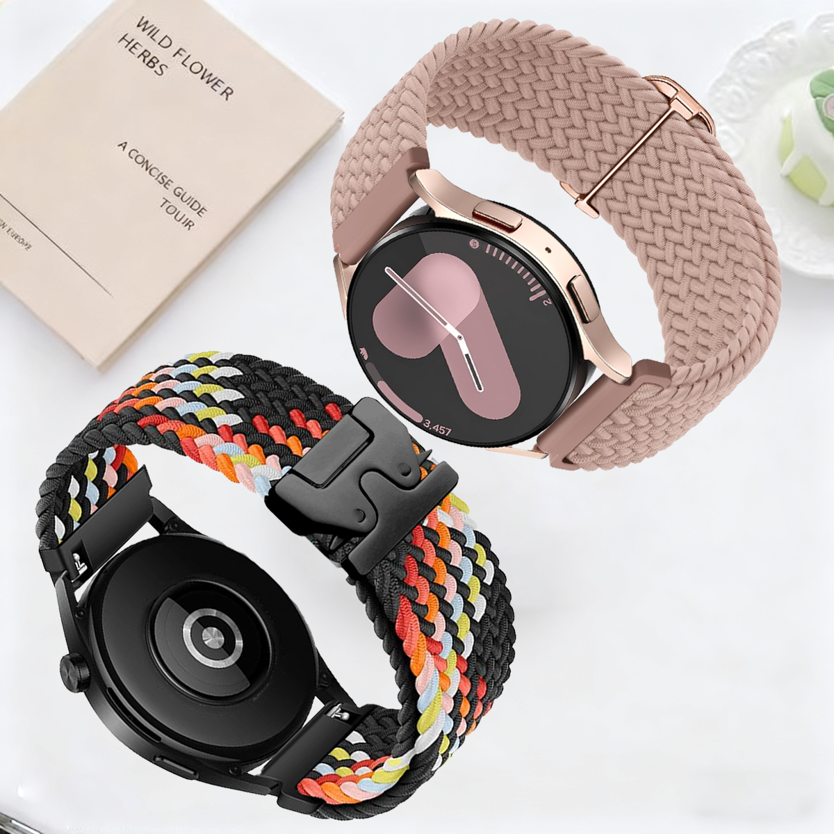 2Pcs 18/20/22 Braided Elastic  - огляд і ціна Parachute Strap Elastic