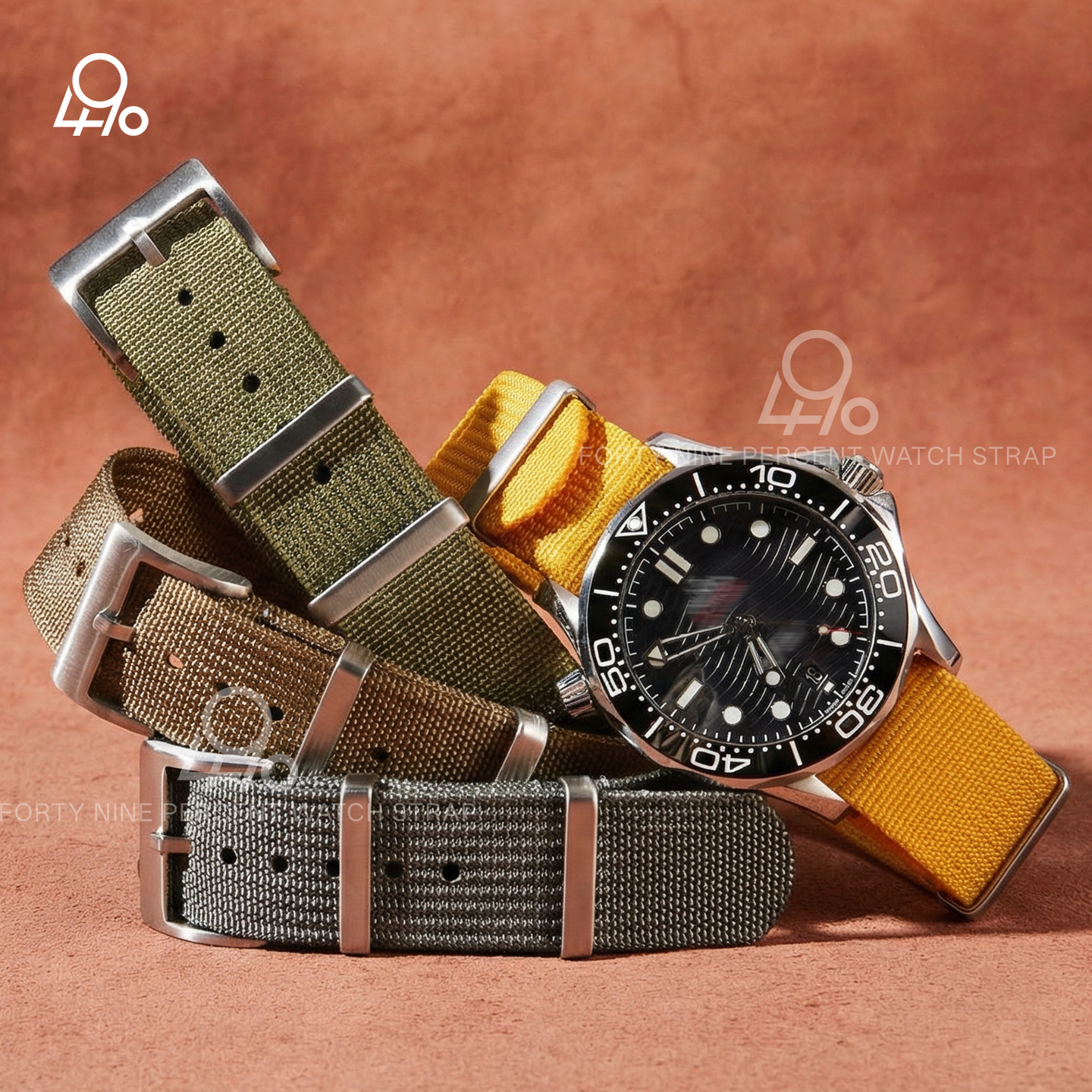 High Quality Fabric Watchband  - огляд і ціна Canvas Strap Watch
