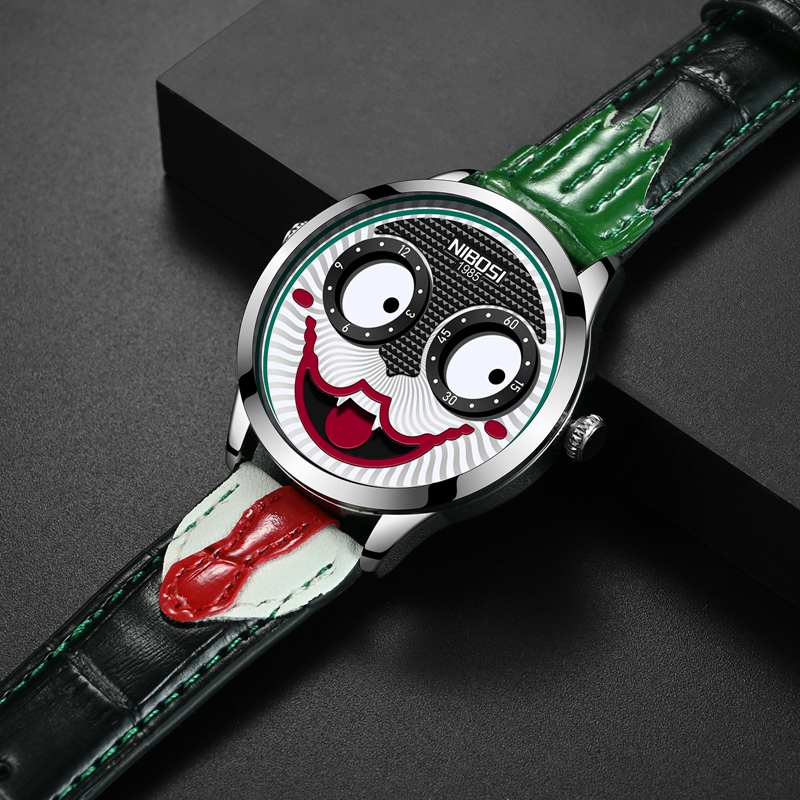 Cool Joker Watch Men Classic M - огляд і ціна Leather Watch Band Men