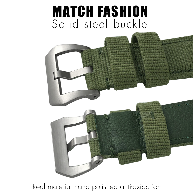 for Panerai 24mm New Nylon Wat - огляд і ціна Canvas Strap Watch