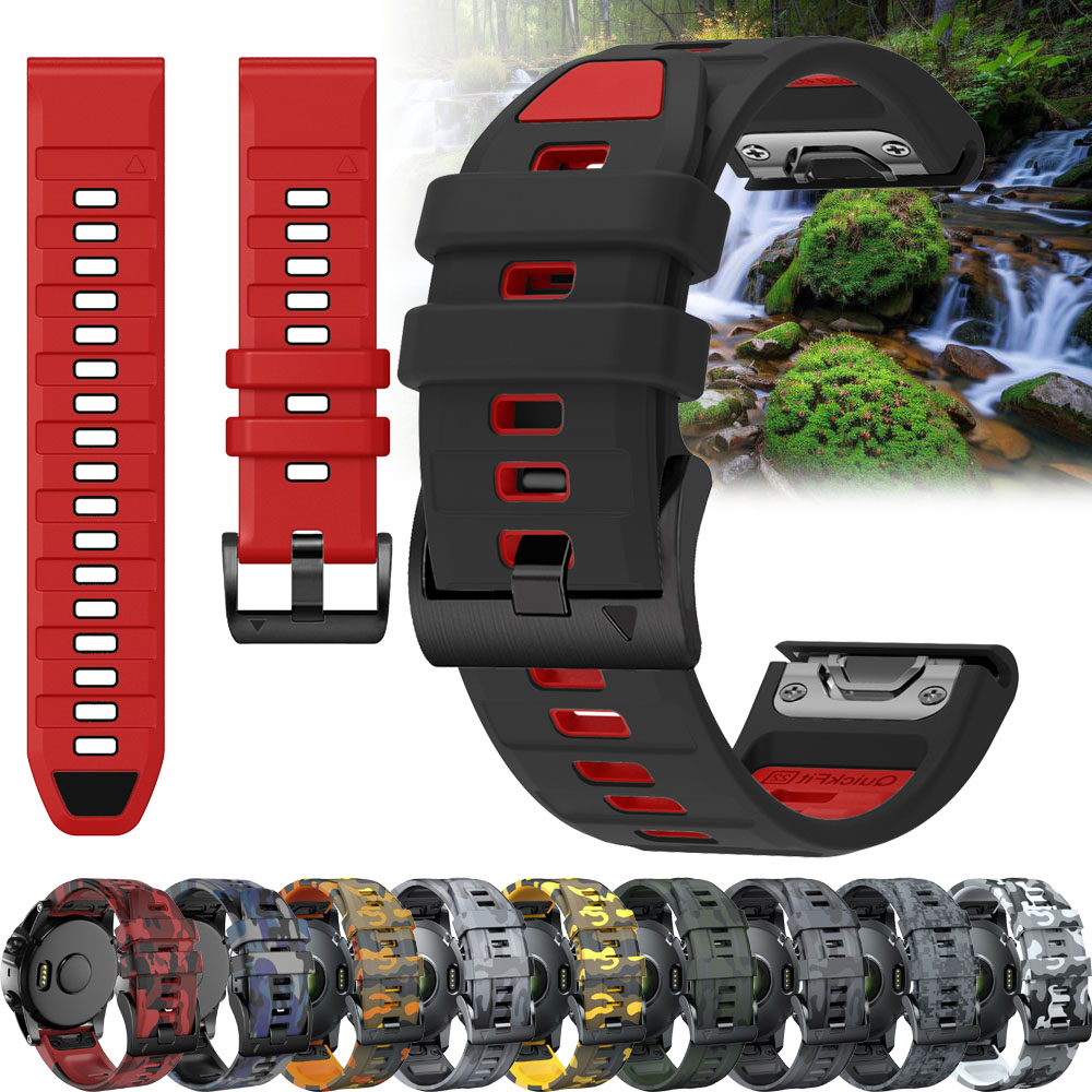 Fenix E 47mm Official QuickFit - огляд і ціна Silicone Watch Band 22Mm