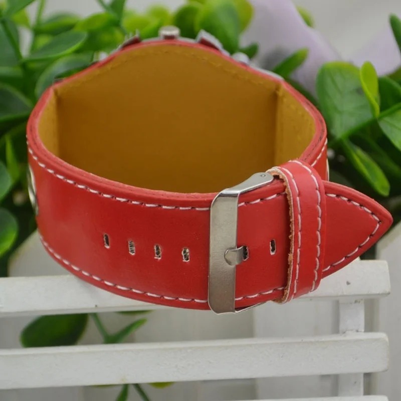 Fashion Brand Luxury Wristwatc - огляд і ціна Leather Watch Band Men