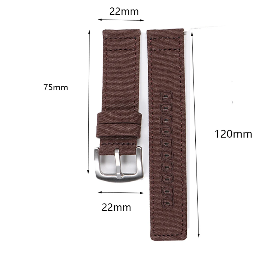 18mm 20mm Nylon Woven Canvas W - огляд і ціна Perlon Strap Woven